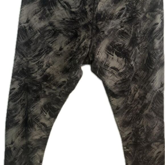 Spalding Women's Black and Grey Leggings - Picture 1 of 5